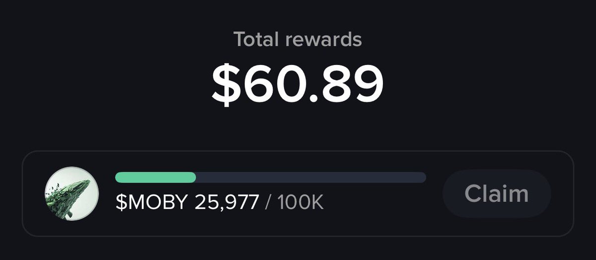 luffy2409000's tweet photo. Spot new trending coins early with Moby. I’ve already bagged 26k $MOBY as an early user.

Now I’ve got a referral code and For the next 72 hours, anyone who signs up to Moby using my code gets 5,000 $MOBY dropped to your account automatically. 

No steps, no claiming.

~~8TKZF2~~ https://t.co/6SYnm4PbsU
