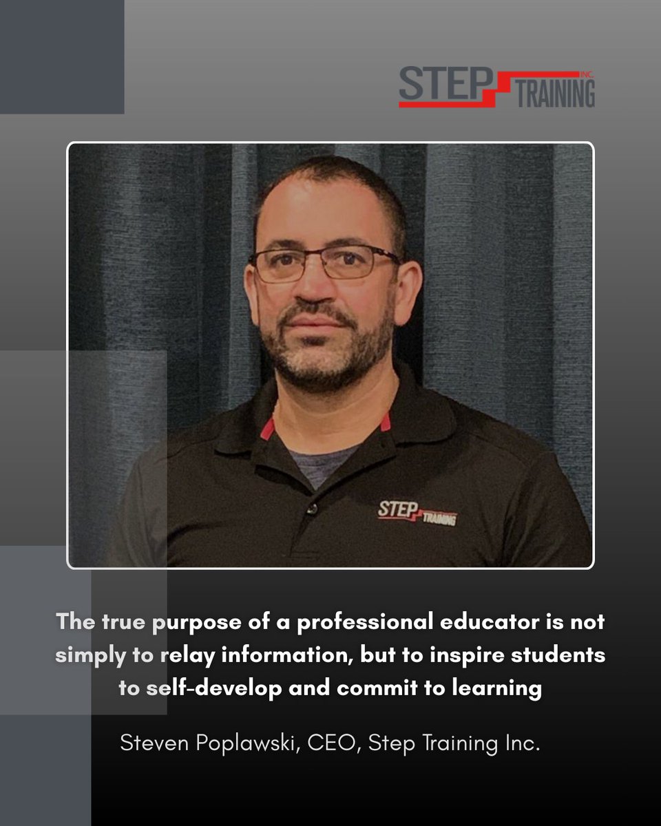 Step Training Inc. tweet media
