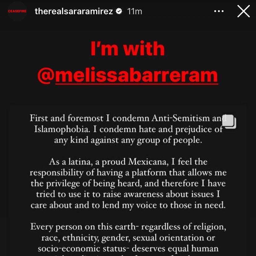 biconramirez_'s tweet photo. hoping to see sara ramirez employed soon as they’ve been publicly supporting melissa since november 2023 🙏🏼 https://t.co/9XmbR8uGAv