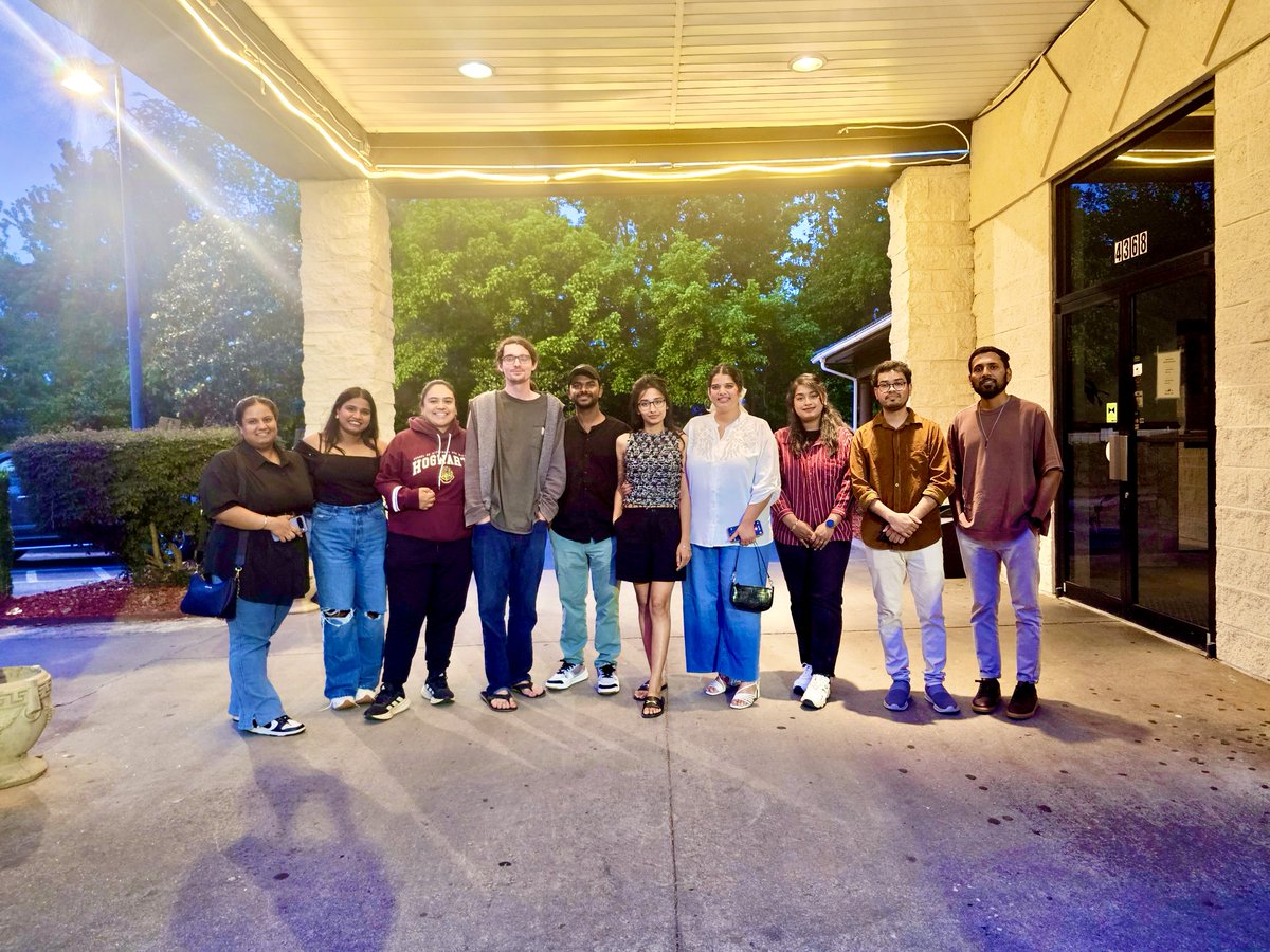 EdistoResearch's tweet photo. Last Friday was such a great evening 🍣✨🎬

Izumi's dinner 🍱,Golden hour walk ,🌅Movie night laughs 🎥🍿
A much-needed break with great company 💛
Thanks to GSG Clemson for making it possible! 🙌
@EdistoResearch @clemsoncafls @ourclemson @ClemsonUniv https://t.co/P3zaKGZIG6