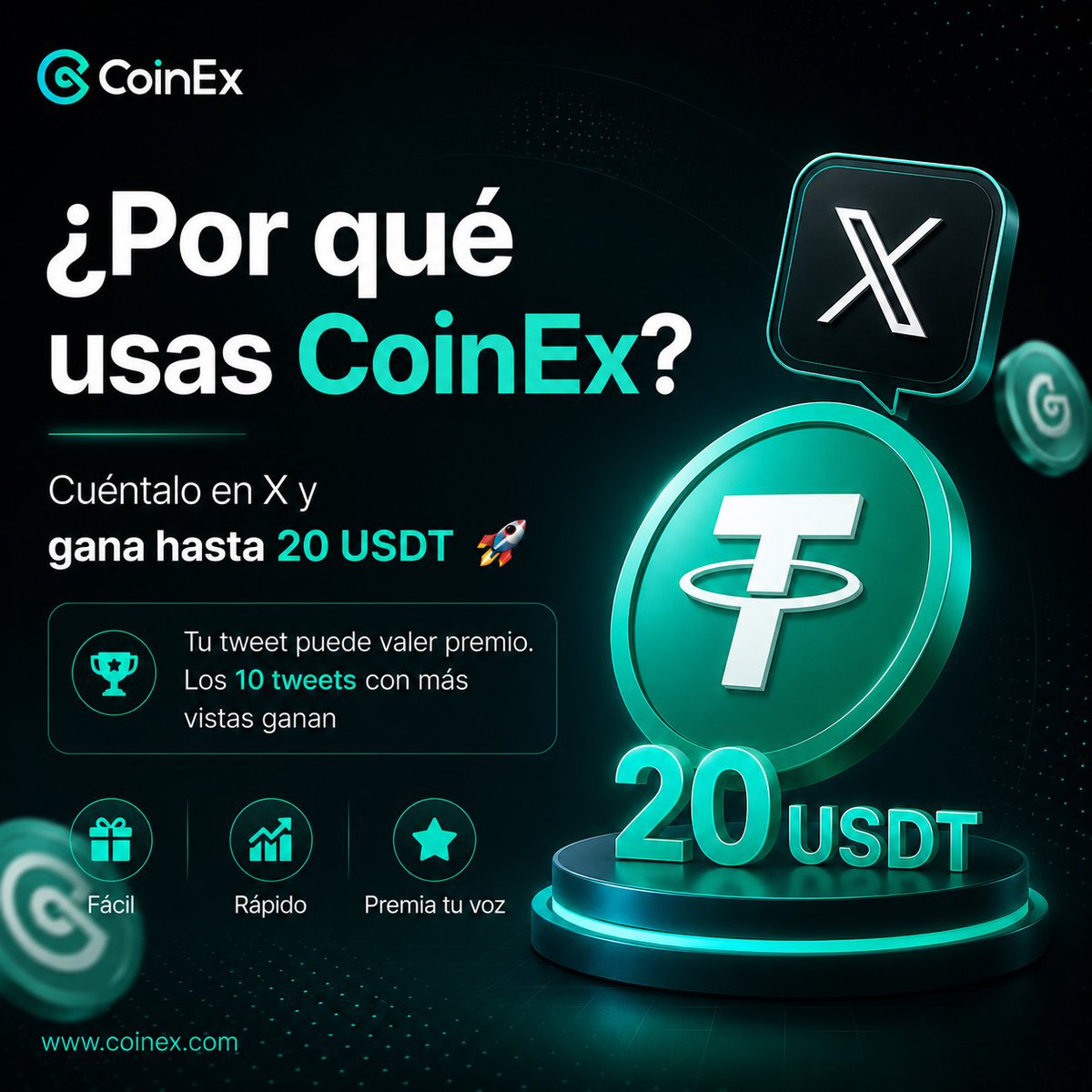 CoinEx Spanish tweet media