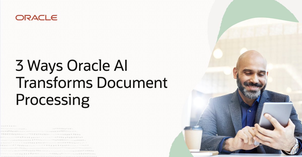 lostprophetaman's tweet photo. Drowning in documents? Oracle AI transforms unstructured data into fast, accurate insights, reducing costs and accelerating decisions. Explore how: https://t.co/ZYVM4bS5Fq https://t.co/zzzakK9kw5
