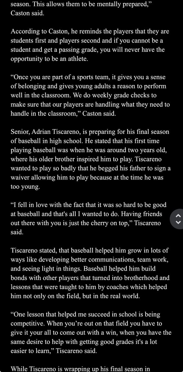 Hammond Central Wolves Baseball tweet media