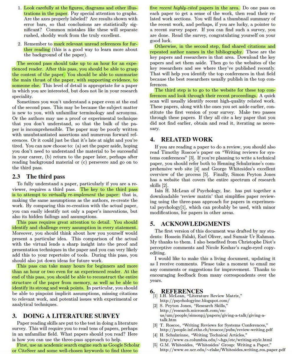How to read a paper 📝 💡