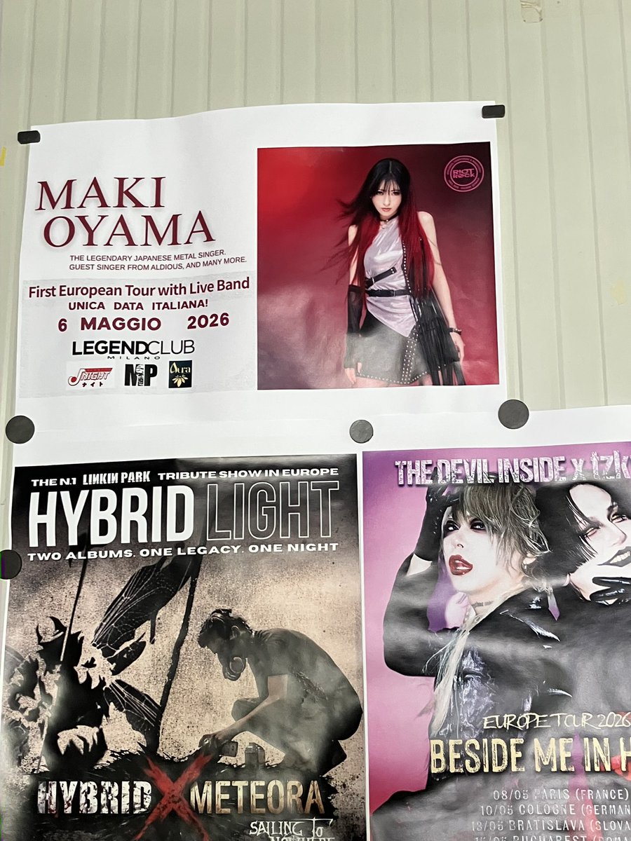Elbow_Rock's tweet photo. 勇気と財布を振り絞って来た
#大山まき
#EUtour https://t.co/zOjmZ3LFfd