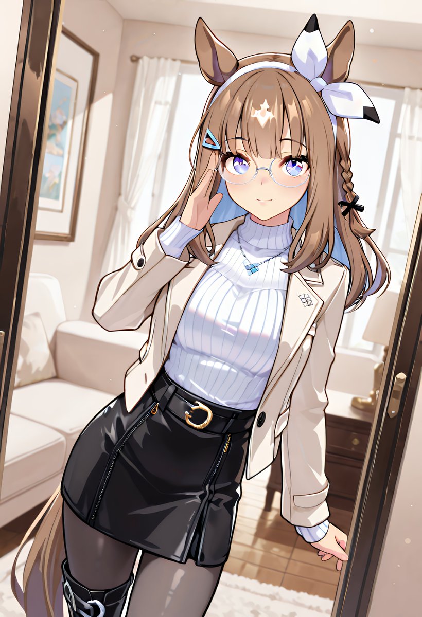 アーモンドアイ ～ 𝓐𝓵𝓶𝓸𝓷𝓭 𝓔𝔂𝓮 ～ SFW Illustration