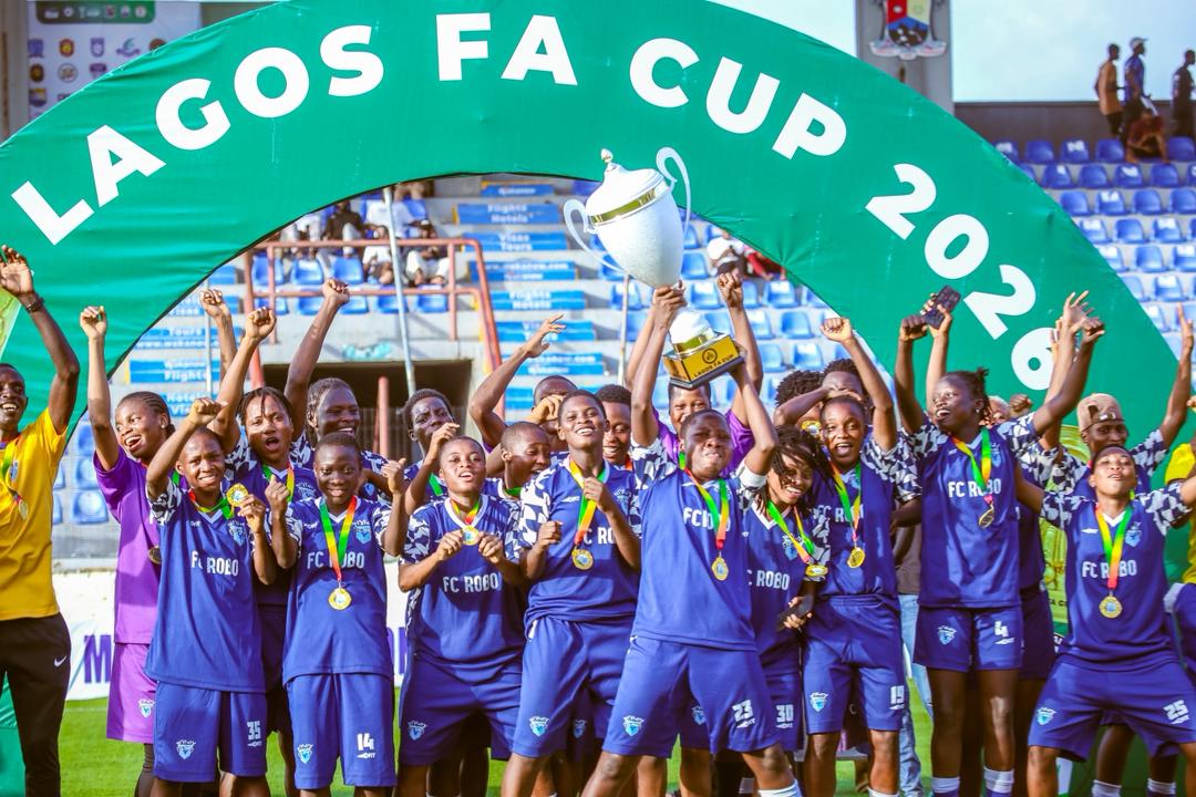 OfficialFcRobo's tweet photo. CHAMPION OF THE LAGOS STATE FEDERATION CUP 
14TH TIME IN HISTORY https://t.co/IKDYuY6iUP