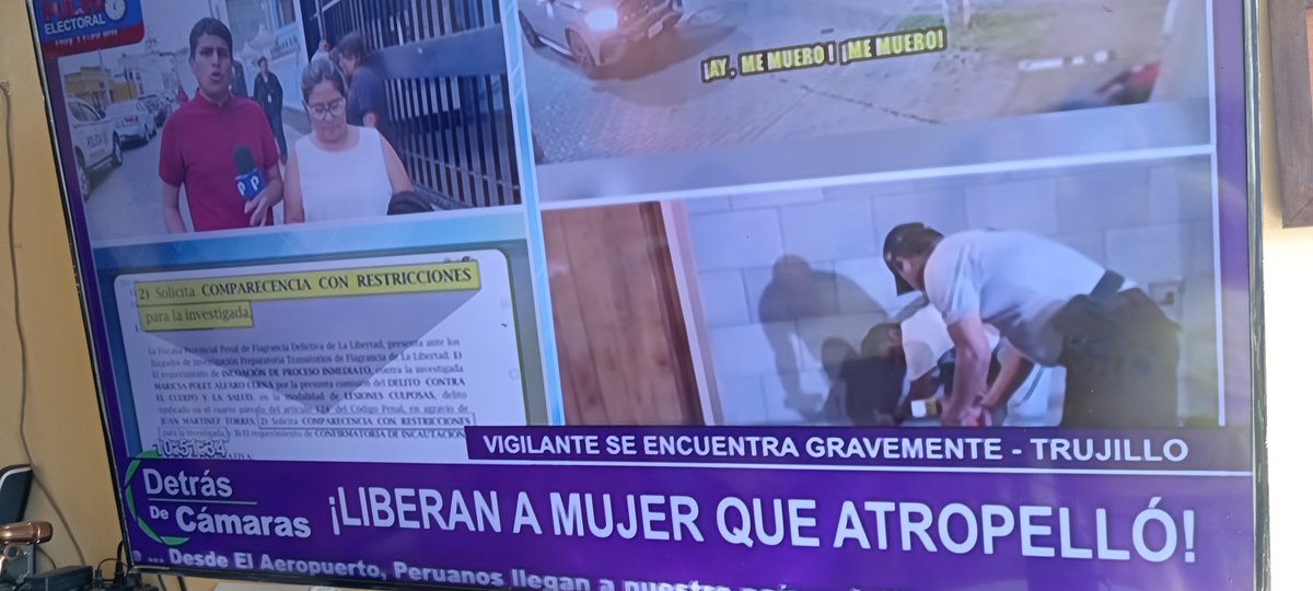 elsa_arica's tweet photo. Dios mío!!!! Esta mujer tiene el brevete suspendido y maneja borracha y el marido dice: por plata no hay problema,plata hay, NO ES DINERO ES LOS DELITOS COMETIDOS: 1- MANEJA SIN BREVETE 2- MANEJA BORRACHA 3- ATROPELLA Y DEJA GRAVE A IN SER HUMANO https://t.co/W2n7fMcaO1