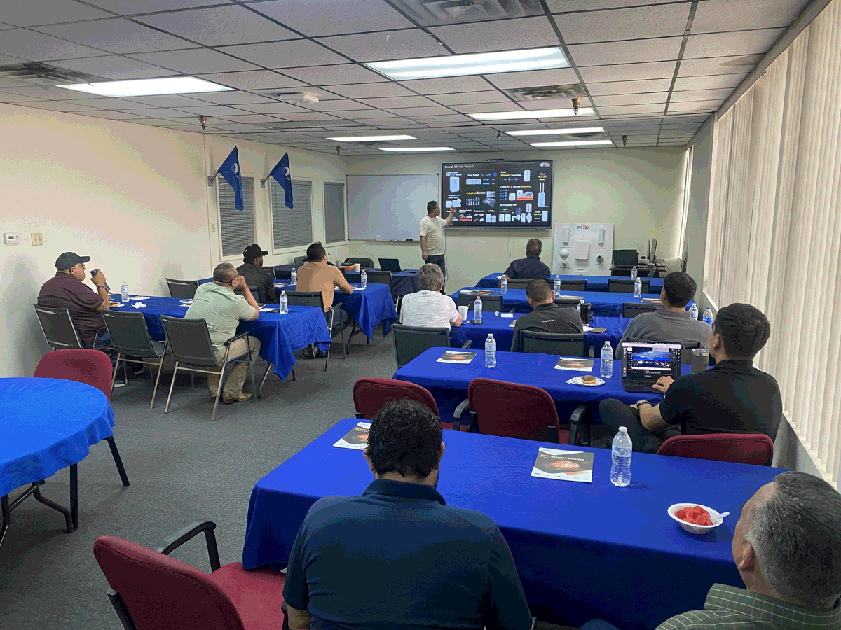 epcomusa's tweet photo. We’re thankful for the incredible attendance and support during our May 2026 @witekofficial Wireless APs, PoE Switching, Routing, CPE, and Cloud trainings in El Paso, TX, San Antonio, TX, and today in Miami, FL! 🇺🇸 https://t.co/9wZWlUqH3A