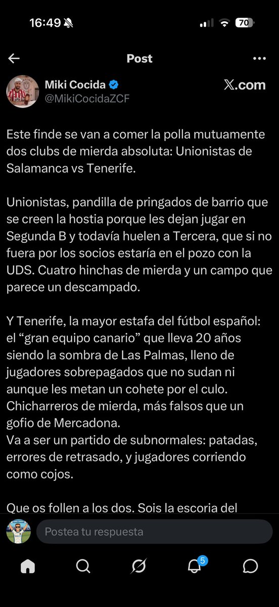 IA Chicharrera en la Brega🏴 tweet media