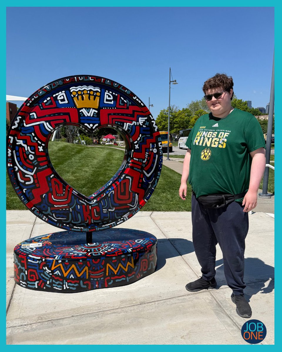 JobOneKC's tweet photo. ✨Gage, our local explorer, took us on an exciting journey to one of Job One's favorite destinations, the Negro Leagues Baseball Museum. Discovering its history and legacy was a memorable experience! Bonus: we spotted a KC Heart! ❤️⚾️

#JobOneKC #ConnectEngageBelong https://t.co/18h6EyvGmX