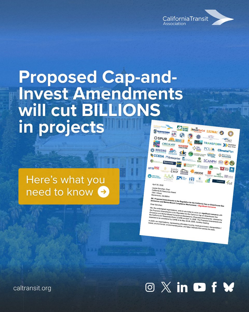 California Transit Association tweet media