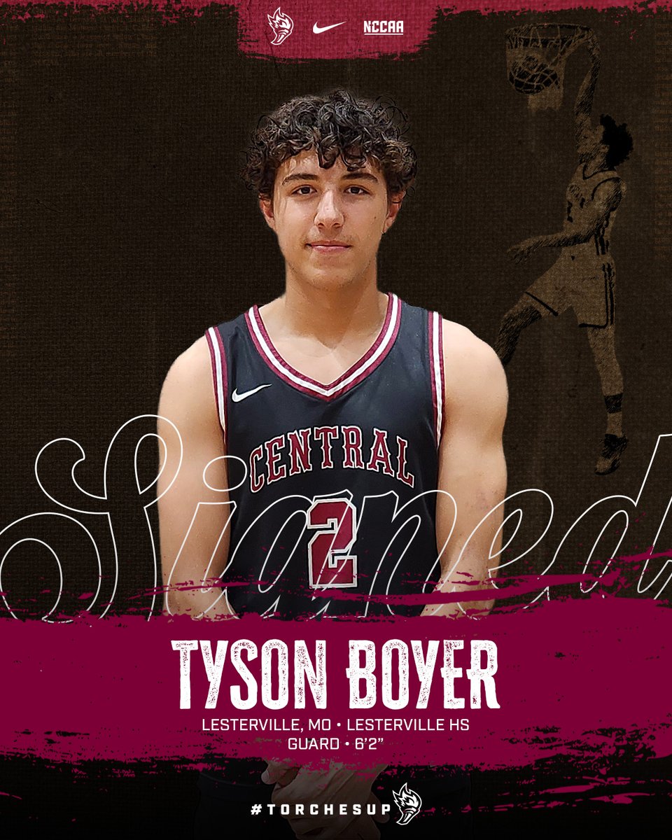 CBUSaints's tweet photo. 🏀MBB Officially ✍ for 2026-27

Help us welcome Tyson Boyer to the #TorchesUp🔥 family! https://t.co/0vxUUN869r