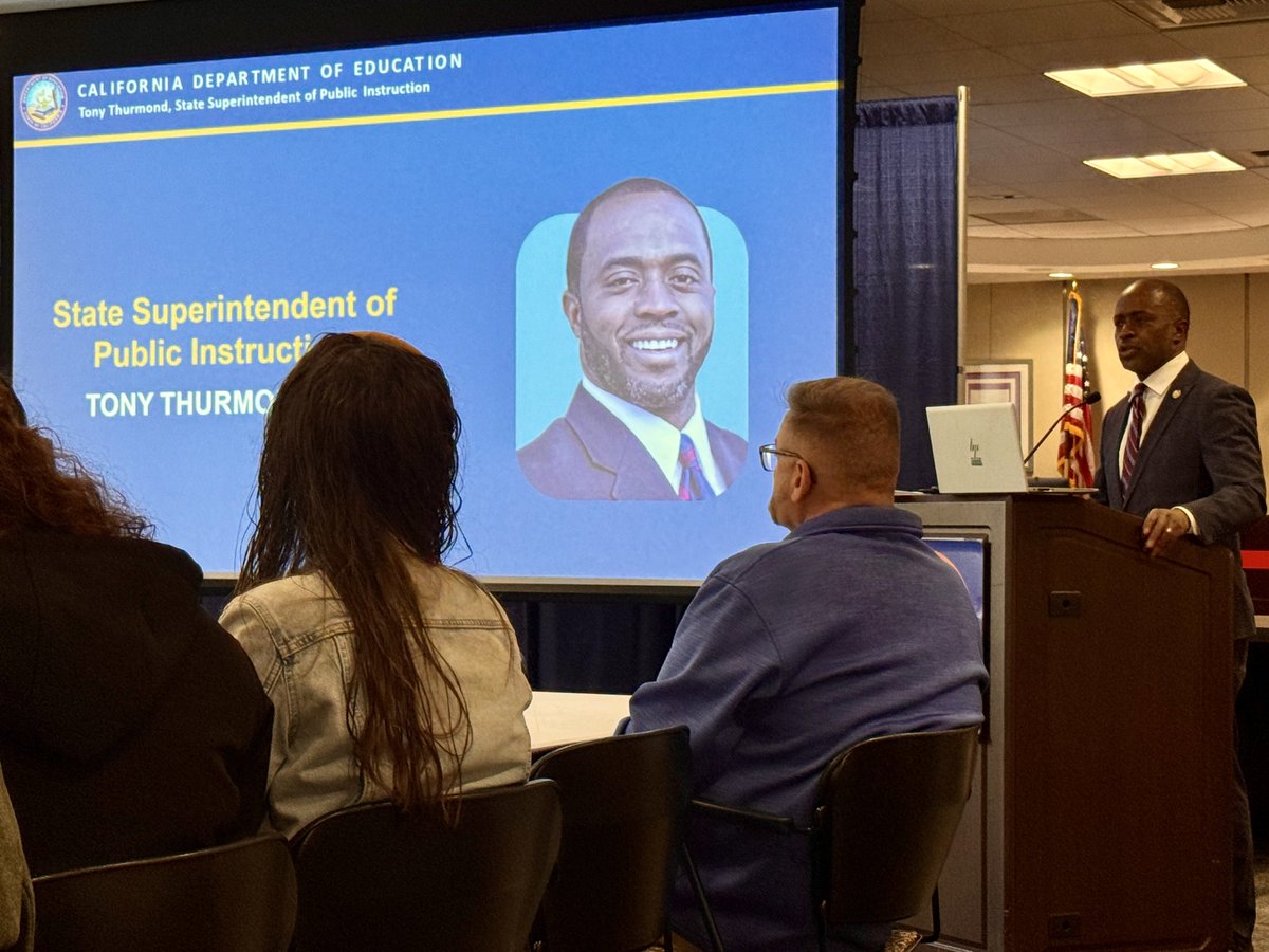 Tony Thurmond tweet media