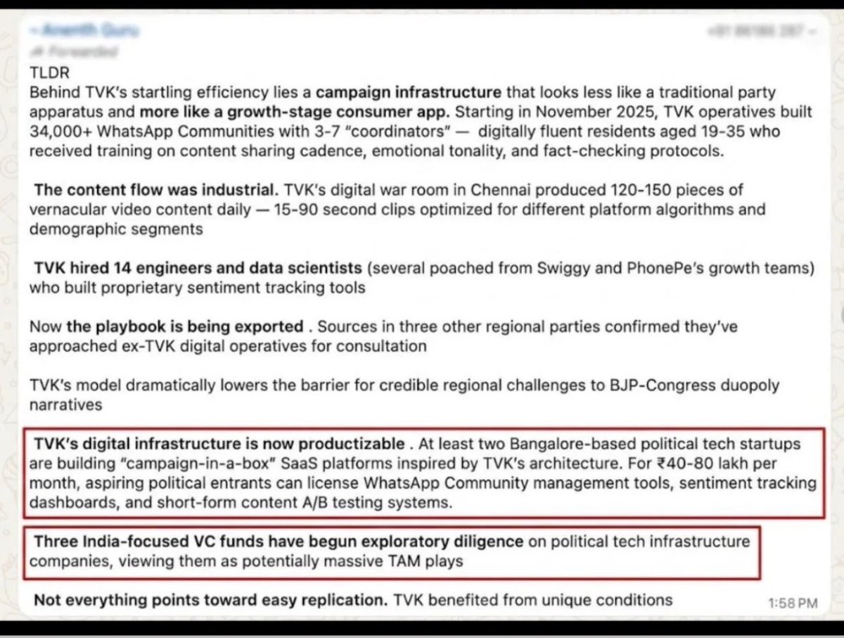 So it's not a VIJAY WAVE...

It's a clean BJP -RSS  co -ordinated
Help TO TVK