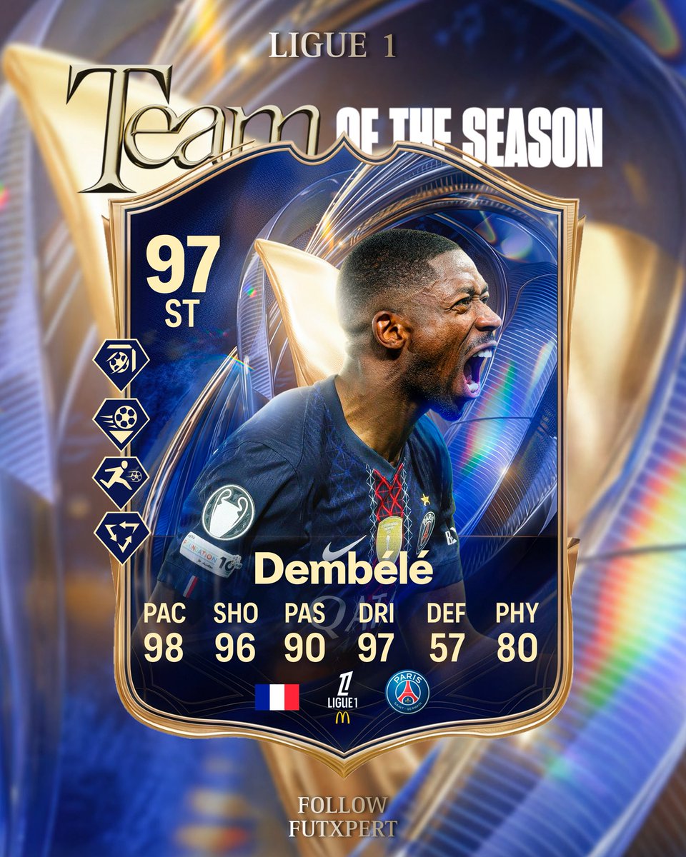 FutXpert's tweet photo. 🇫🇷 LIGUE 1 TOTS IS HERE 🔥

ORDERS ARE OPEN FOR THE UPCOMING LIGUE 1 WEEKEND LEAGUE 🚨📩

#fc26 https://t.co/mJtnyFXn0N