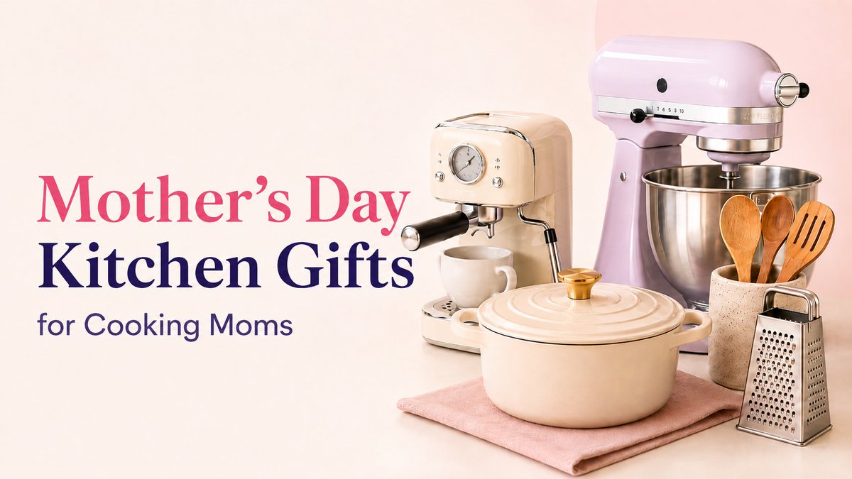 WishdeckApp's tweet photo. Mother’s Day kitchen gifts for moms who actually love to cook ��

From stand mixers and espresso upgrades to Dutch ovens and tiny-but-mighty tools, we rounded up practical gift ideas she’ll use long after Mother’s Day.

Read the guide: https://t.co/yZ77p0JTj3

#MothersDayGifts #KitchenGifts #GiftGuide #wishlist