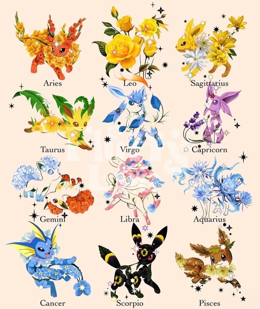 Your Zodiac Sign = Your Eeveelution 👀✨

Which one did you get? 👇