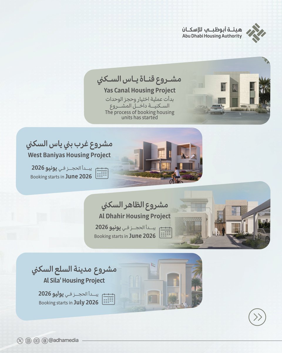 هيئة أبوظبي للإسكان | Abu Dhabi Housing Authority tweet media