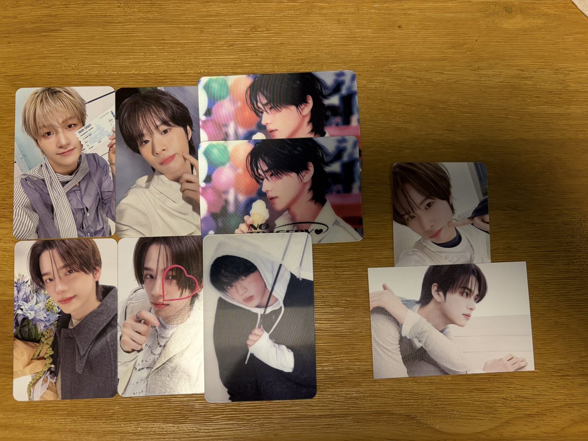 Tag___sviz's tweet photo. TWS NO TRAGEDY トレカ 交換 タワレコ HMV weverse 

譲） 画像、weverseコンパクトバージョンの特典も全メンバー所持予定です
求） ヨンジェ（リプ欄）

纏めての交換優先
郵送希望
お気軽にお声掛けください！
#tws交換 https://t.co/AZRVemnzYB
