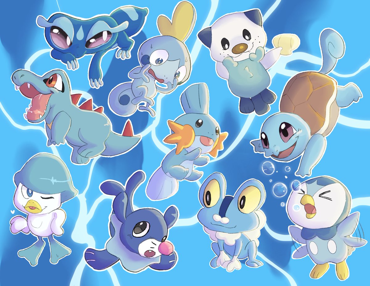 gloomyshroud's tweet photo. water time water time!! 🚿 stay tuned for the rest …. #Pokémon https://t.co/Ee4ZBKP4qD