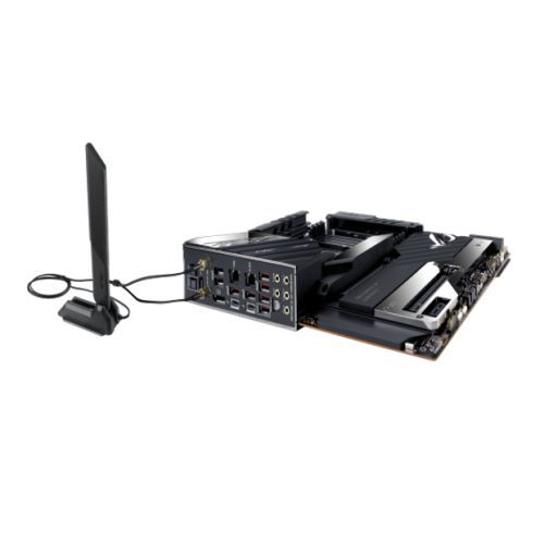 FutureTrekStore's tweet photo. Asus ROG CROSSHAIR VIII EXTREME, AMD X570, AM4, EATX, 4 DDR4, 2 DP, SLI, Wi-Fi, 2.5G &amp; 10G LAN, PD 3.0 60W, RGB Lighting, 5x M.2 https://t.co/Kd0EkzS7FD #motherboard #rtx #pc #laptop #asus #gaming #intel #computer https://t.co/rJ5q3C7mjZ