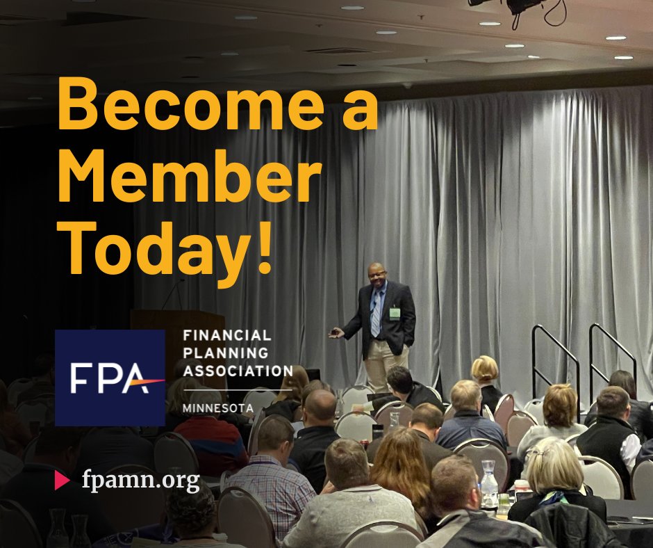 FPAofMN's tweet photo. Grow, connect, &amp; learn with the Financial Planning Association of Minnesota (FPA of MN).

Become a member of the FPA of MN and join a community of dedicated financial planning professionals. 
https://t.co/HFdseoP7VZ

#FPA #FPAMinnesota #MNFinancialMinnesota https://t.co/Mw5A7XzBtK