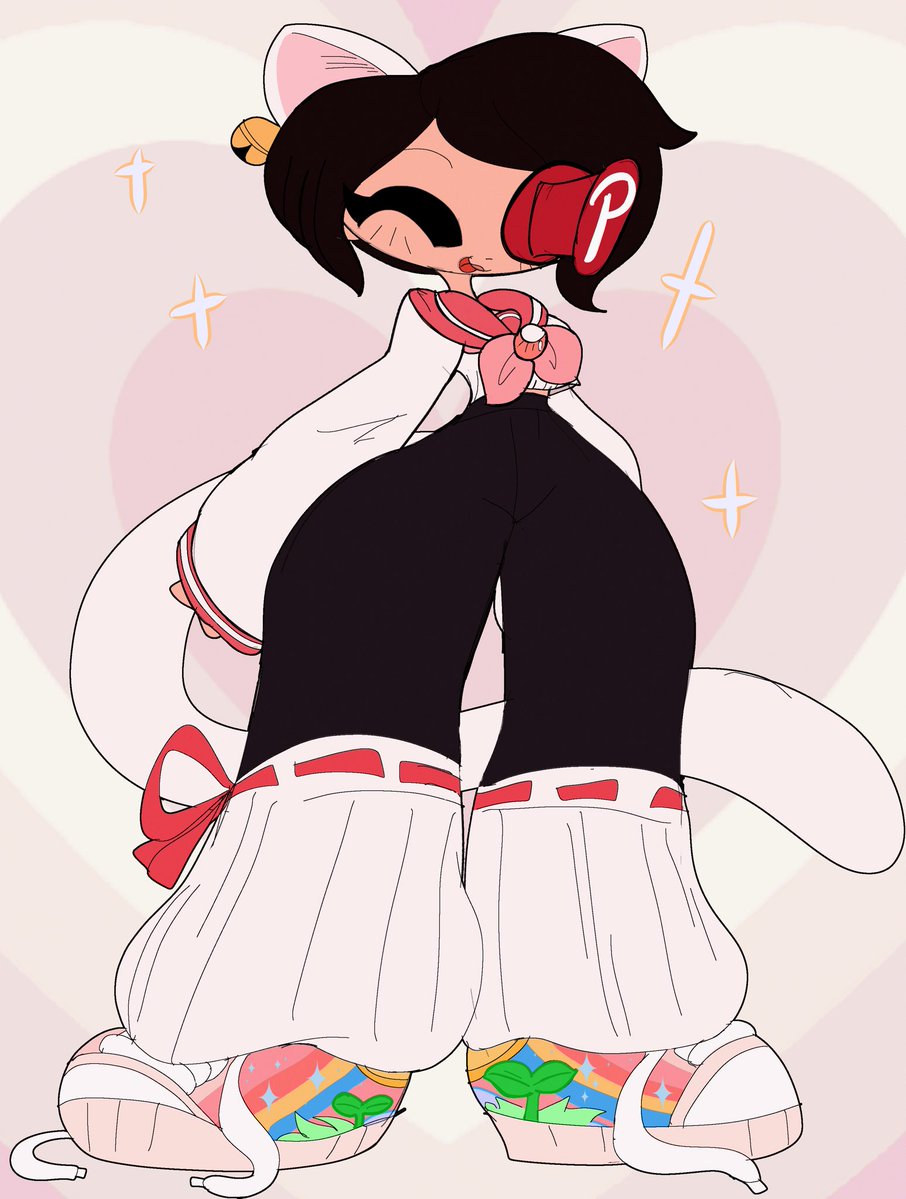 A while ago, I made gijinkas of popular social media 

So here’s my take on Pinterest! 📌
very pinteresting 📌✨