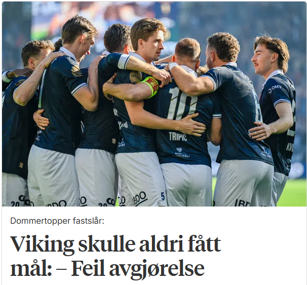 Vikingstatistikk tweet media
