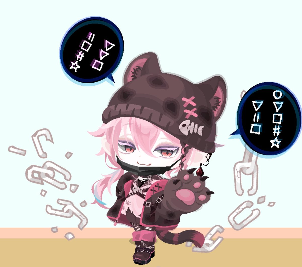 uenopoke's tweet photo. アトフェス黒チーターｶﾜｲｲﾈ　ｶﾜｲｲﾖ　アクションパンツがわりとなんでも合うのもとってもｲｲﾖ https://t.co/65eu81biBn