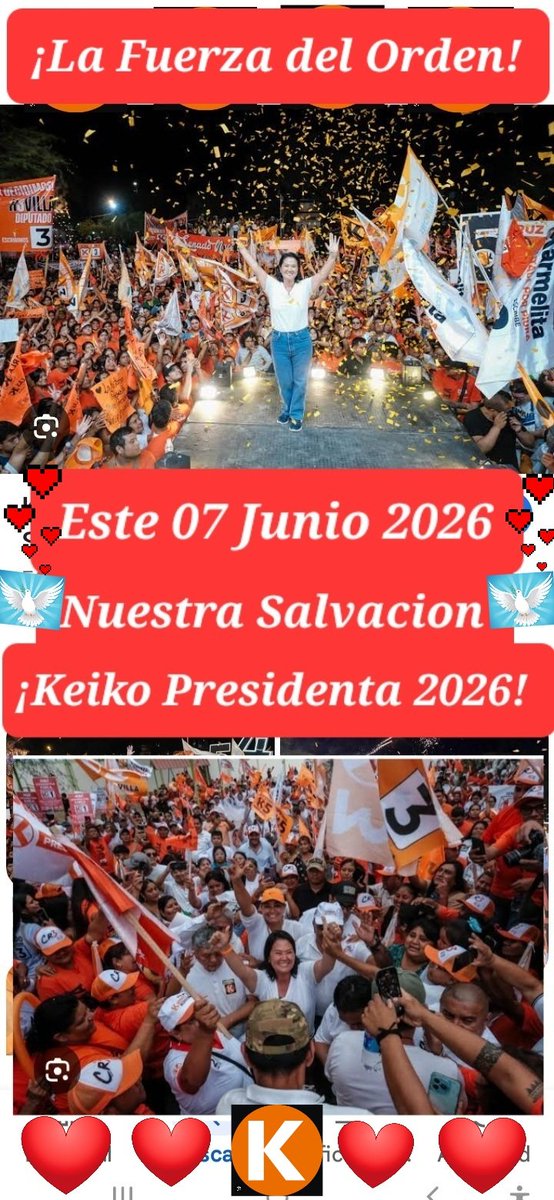 EmperatrizGut20's tweet photo. @IzquierdaPe 25 años que los Zurdos-Caviares vienen ELIGIENDO "Presidentes Antifujimoristas", Dejando CAOS ECONÓMICO e INSEGURIDAD al Perú...FUJIMORI demostró q Se puede salir del CAOS, con PLANIFICACIÓN,FIRMEZA y LIDERAZGO…KEIKO representa esa memoria Viva,."Sin Orden no hay Progreso"🇵🇪🇵🇪 https://t.co/stXzXYbMo5