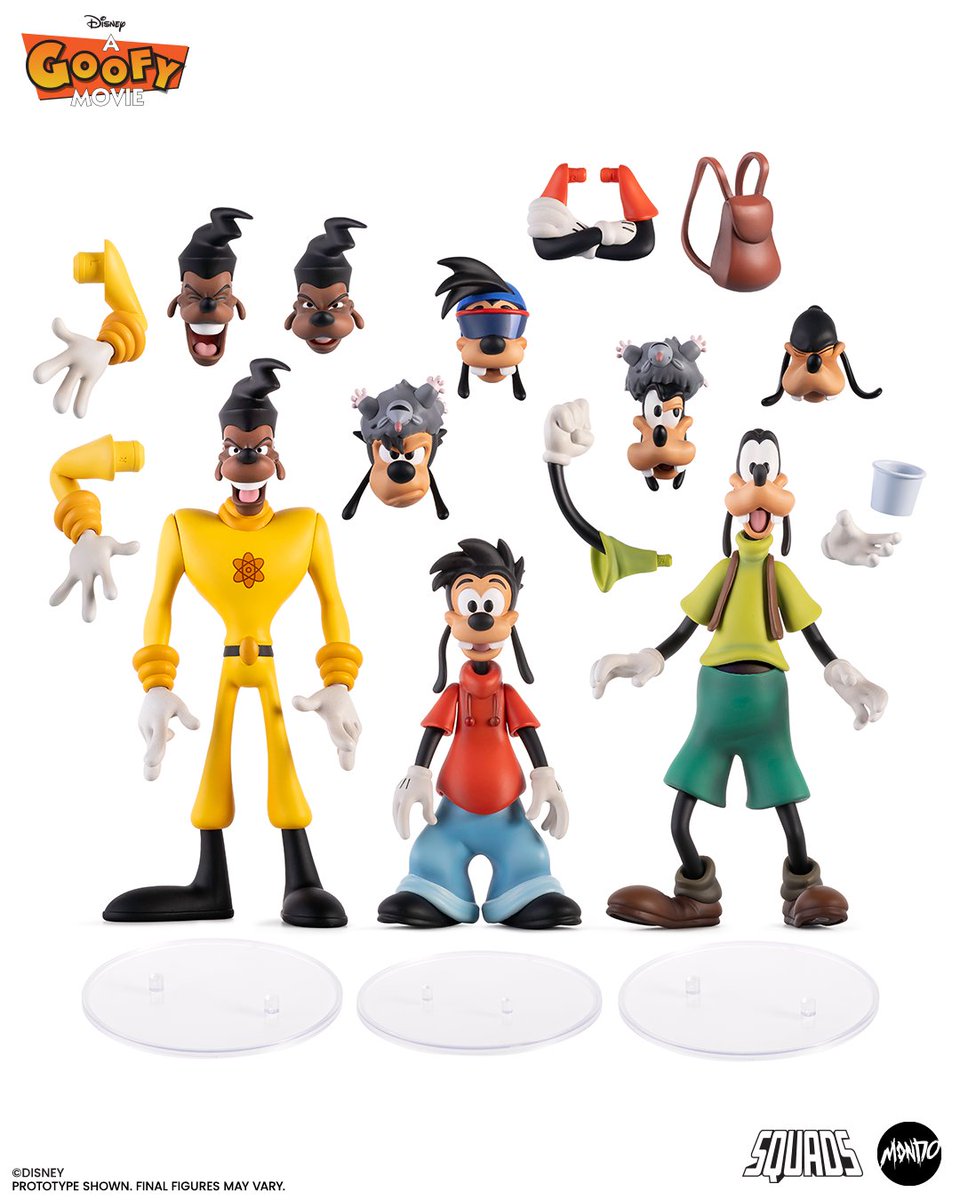 The heartwarming 1995 cult classic and Mondo’s new squad, A Goofy Movie - Powerline, Max, &amp; Goofy Figure Set - Limited Edition! 

Available to pre-order Tuesday, May 12 at 11 AM CT. See more info and sign up for Notify Me at Mondoshop.com (link in bio)
