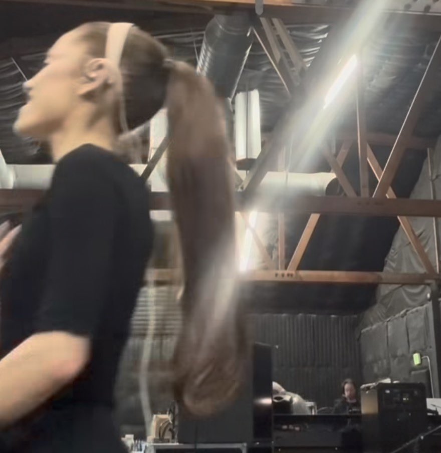 the ponytail is ponytailing