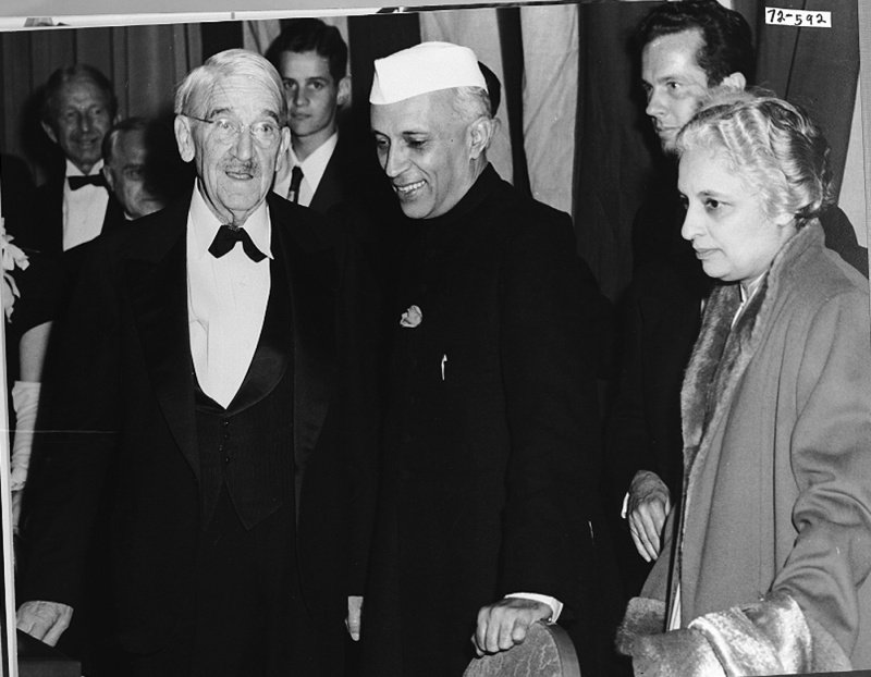 #Nehru #Dewey #Ambedkar 

Prime Minister Nehru speaks with American Pragmatist Philosopher Dr. John Dewey. 

B.R. Ambedkar, the chief architect of the Indian Constitution, was deeply influenced by John Dewey, he studied under Dewey's guidance at Columbia University (1913-1916).