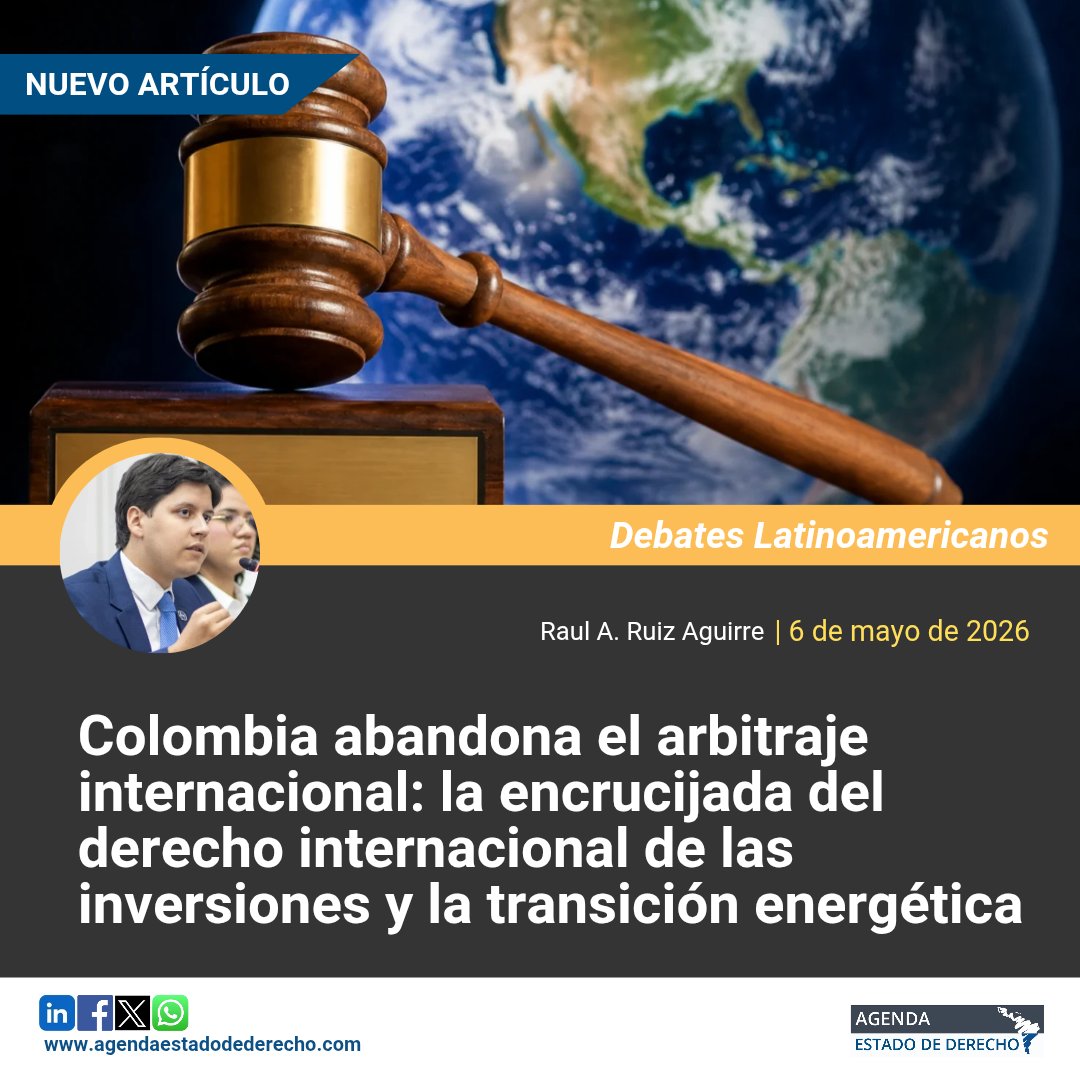 Agenda Estado de Derecho tweet media