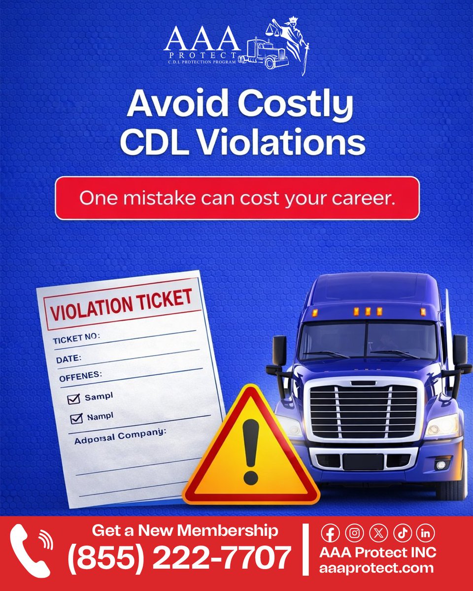 aaaportectinc's tweet photo. Everything you need — all in one place.
Track updates, manage data, and stay informed anytime.
Your CDL protection, now smarter and easier.

📞 Call Now: (855) 222-7707

#CustomerPortal #CDLDrivers #TruckersLife #DriverSupport #TruckingUSA #DigitalAccess #FleetManagement #CDL https://t.co/uti5QNn9k7