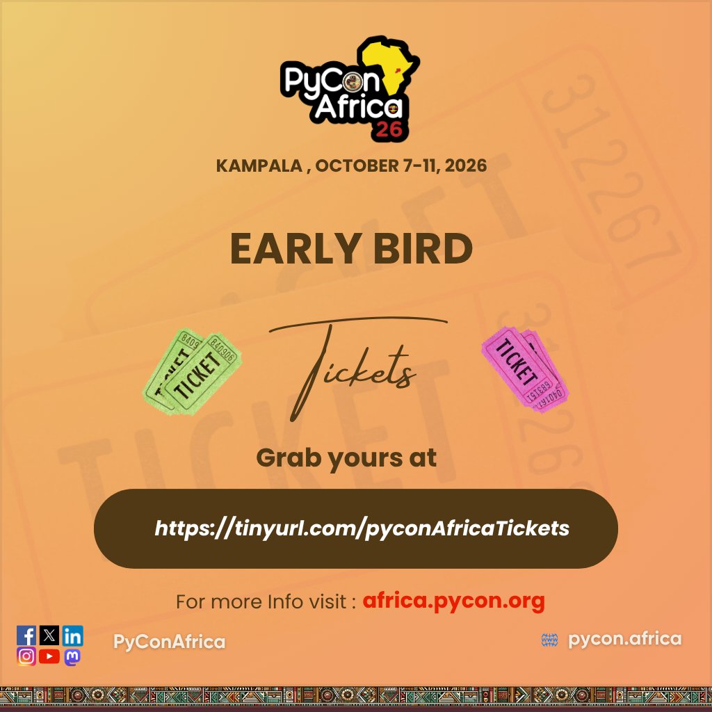Pycon Africa tweet media