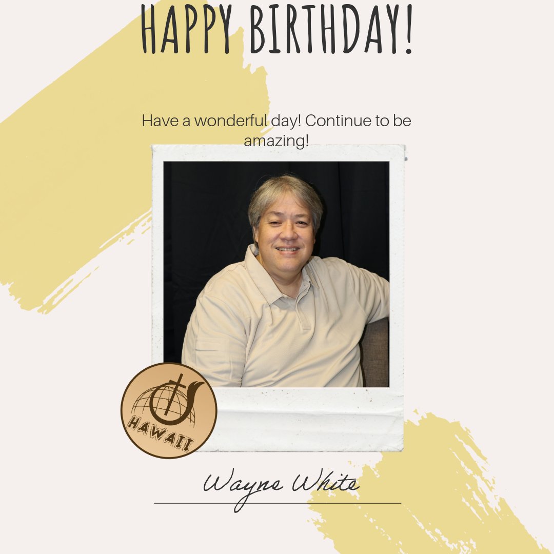 HawaiiCOG's tweet photo. Join us in wishing a very Happy Birthday! 🎉 Let's make this day unforgettable together. Share your love and favorite memories in the comments below! https://t.co/VRvOIylT7a