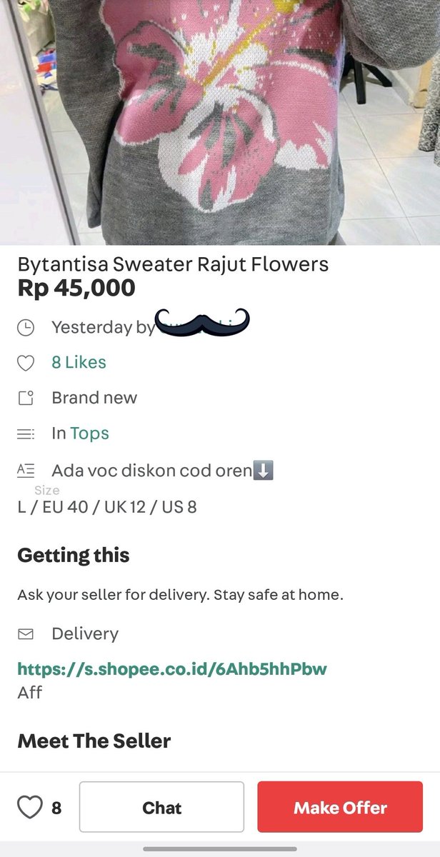foryourskies's tweet photo. carousell kan tempat jualan kakkkk knp kamu affiliate disanaaaaaaa mana masang harga rendah?????? https://t.co/sZU60gYvLd