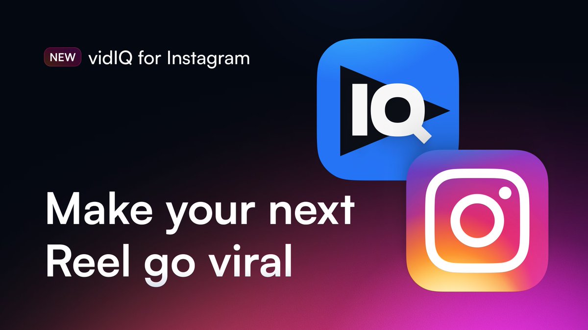 vidIQ tweet media