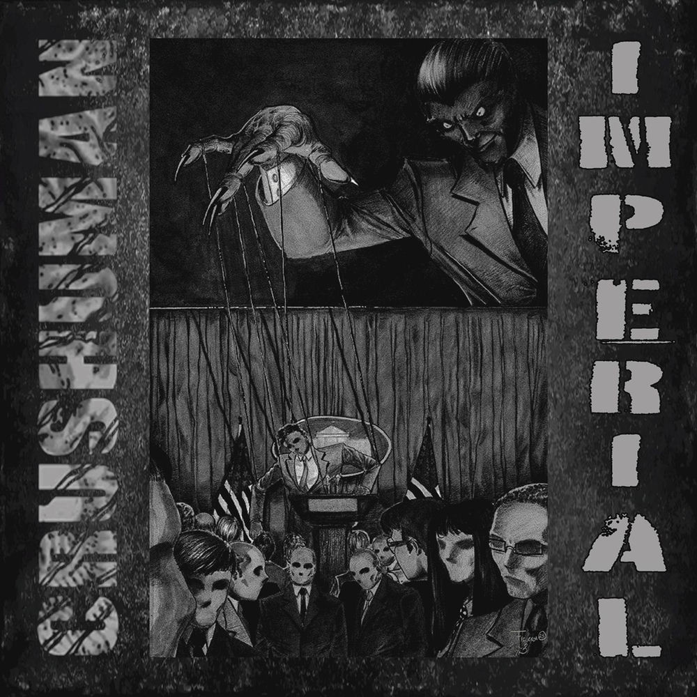Buena mierda este Imperial de Crushuman, deathgrind agro y con mucho groove que recuerda a las mejores épocas de Fear Factory y Napalm Death (esto es, Soul of a New Machine y Diatribes).

hpgd.bandcamp.com/album/imperial