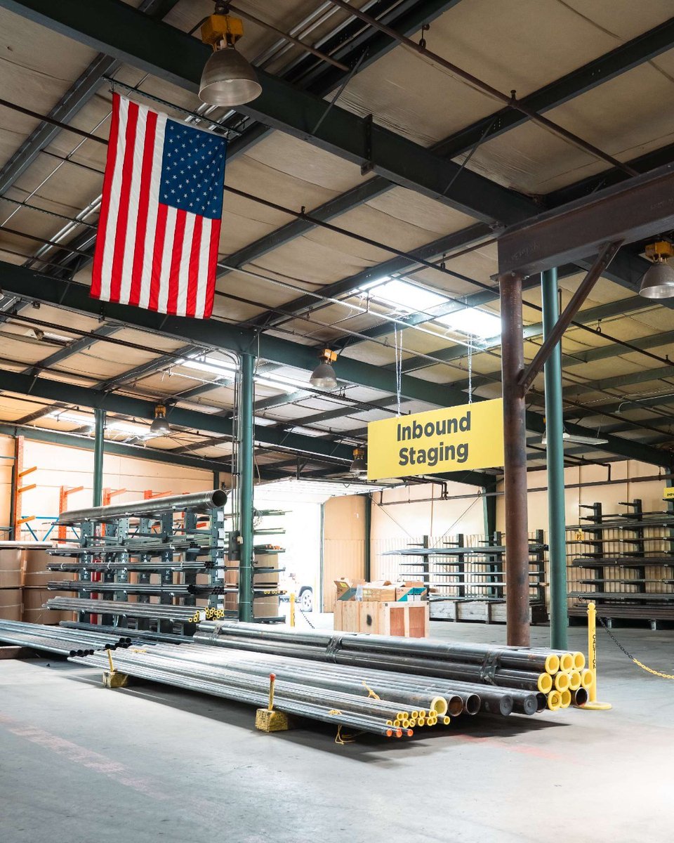 ProcessSupplyUS's tweet photo. Stocked, organized, and ready to ship.
Our warehouse is fully stocked with carbon and stainless pipe — stored clean and ready for your next project. When you need material fast, you can count on Process Supply to deliver.
https://t.co/qt3E42HSem https://t.co/lakvFDlY8t
