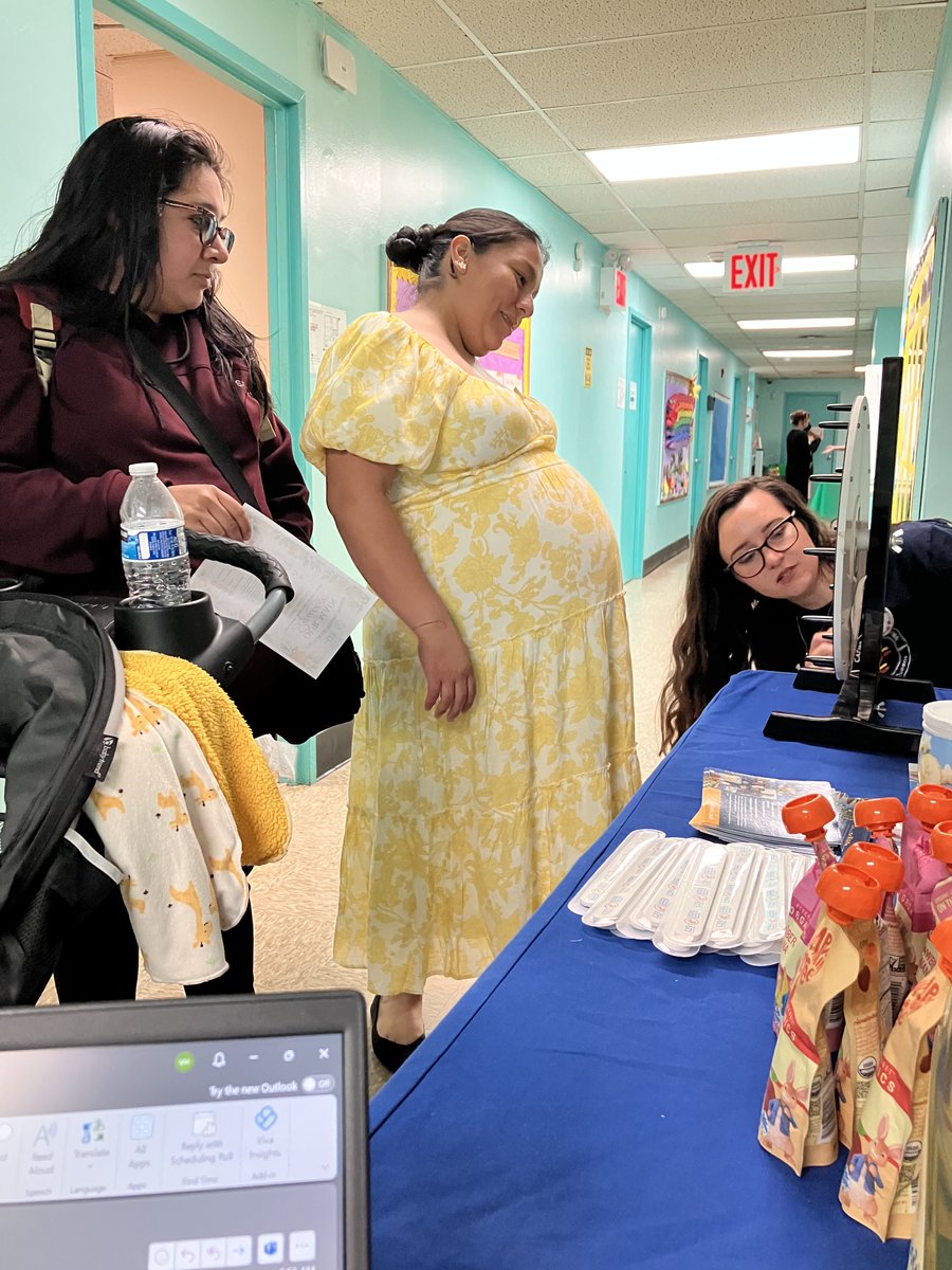 CathCharitiesBQ's tweet photo. #CCBQ's Community Health and Wellness team recently attended the #CircleofLife prenatal program event at the Catholic Charities Parkside Early Childhood Development Center in #Brooklyn! 💛 👶 

#CCBQ #CCBQCares #BetheSolution #MaternalMentalHealth #EarlyChildDevelopment https://t.co/QXmKwVln92