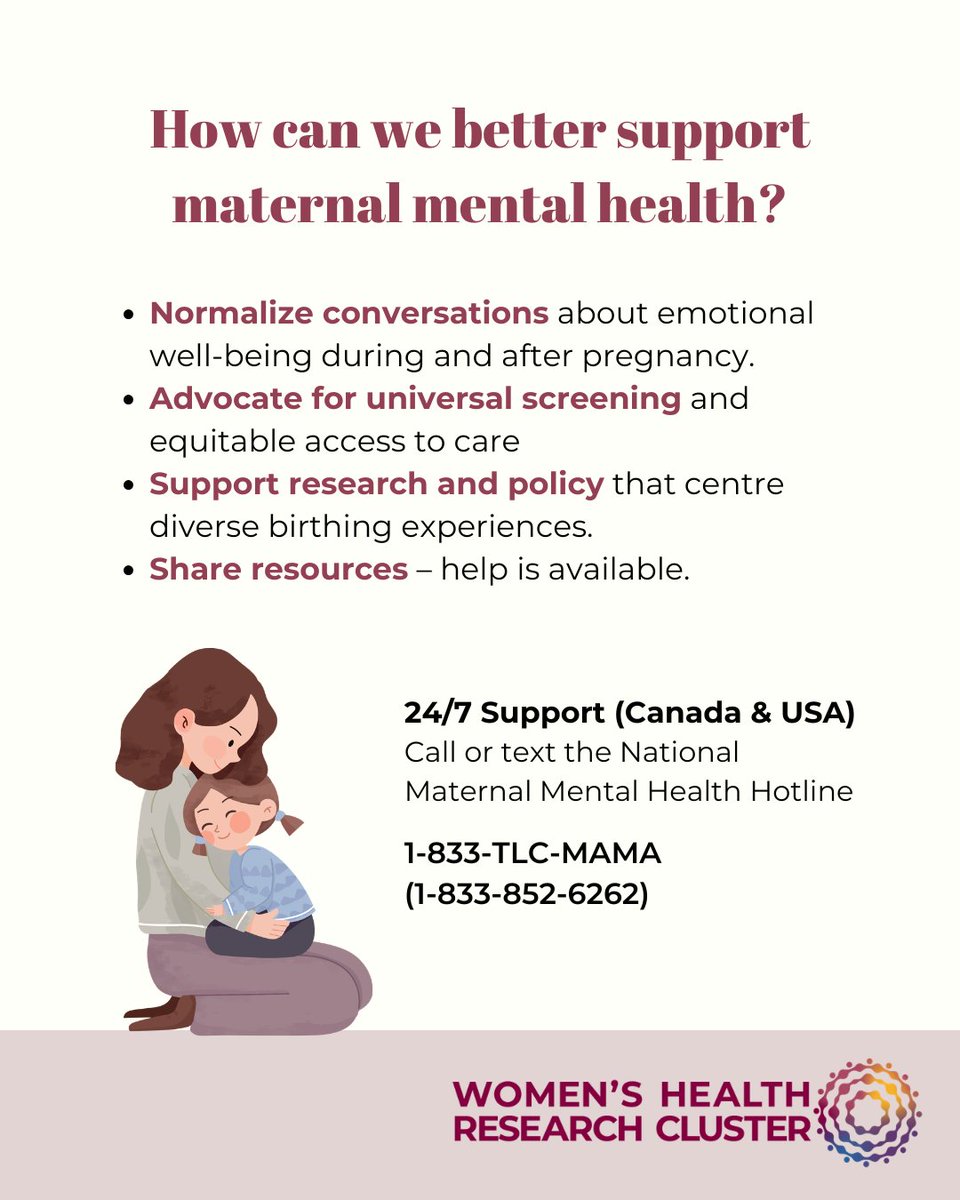 Women's Health Research Cluster tweet media