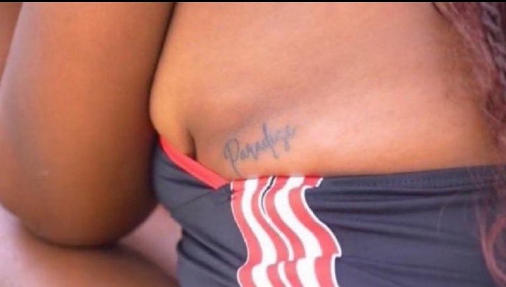 Oh so Adwoa tee tattooed paradise name in Arabic at her back 😳. Come back paa asian handicap -0.25 😭