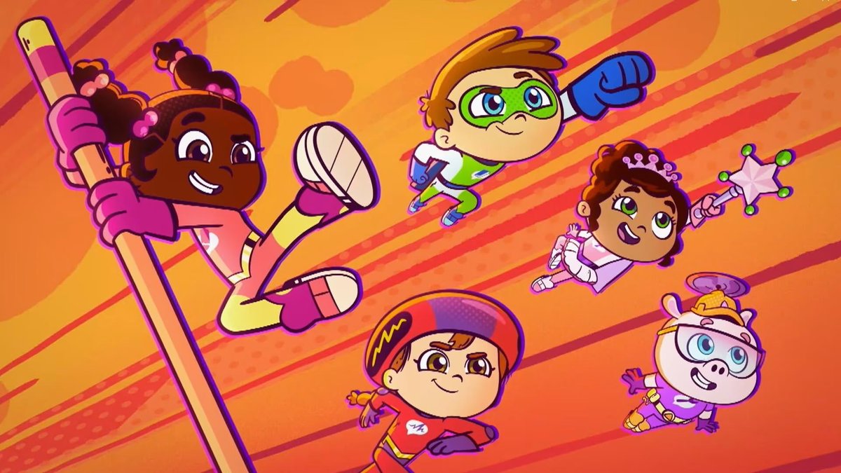 littlekev811's tweet photo. #SuperWhy’s Comic Book Adventures theme song!
A new series premieres October 5th on @PBSKIDS! 🦸♂️💥📖 #SuperWhysComicBookAdventures https://t.co/BedR4jek3l