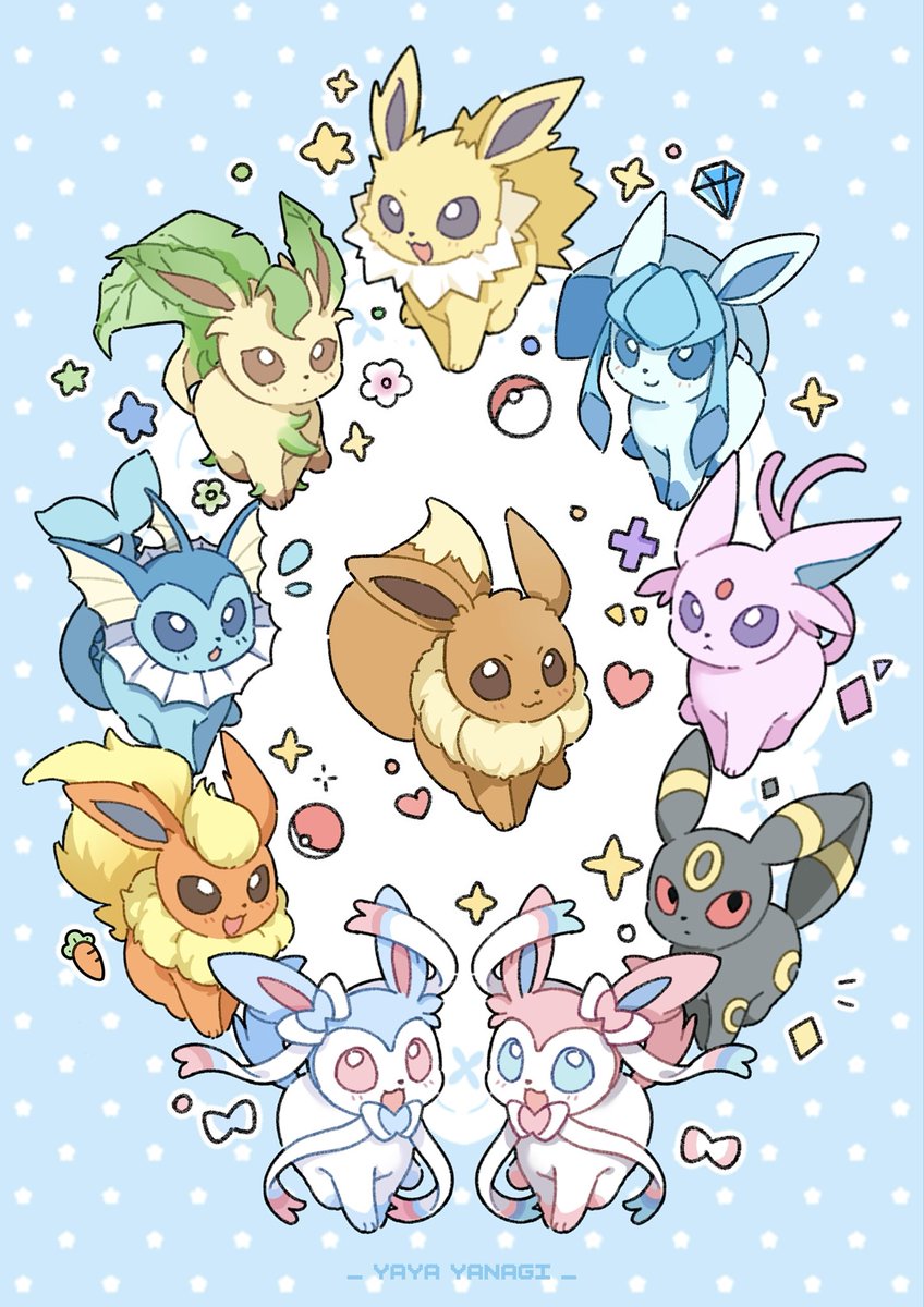 Yaya_Yanagi's tweet photo. ✨Choose your Eeveelution!
#Pokémon https://t.co/wo57wkQnwk