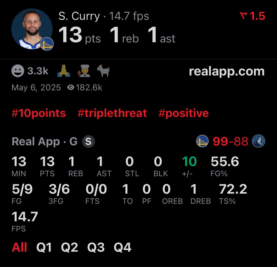 DubNationMedia's tweet photo. 13 minutes of pure hoops man, he was giving them hell

We were robbed of a generational series 💔 https://t.co/FhiaLKDX3k