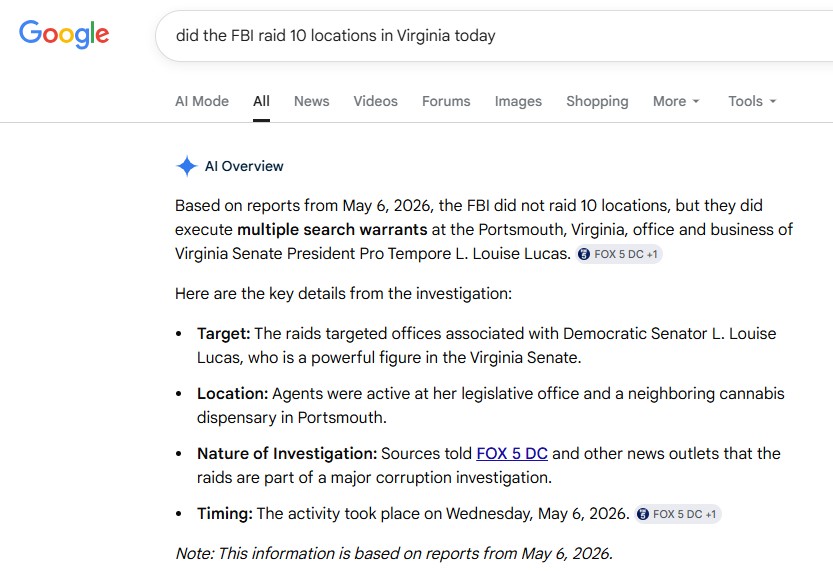 dc2net's tweet photo. I asked the same question at Google AI and then at Grok, https://t.co/wOPx7UcFOV