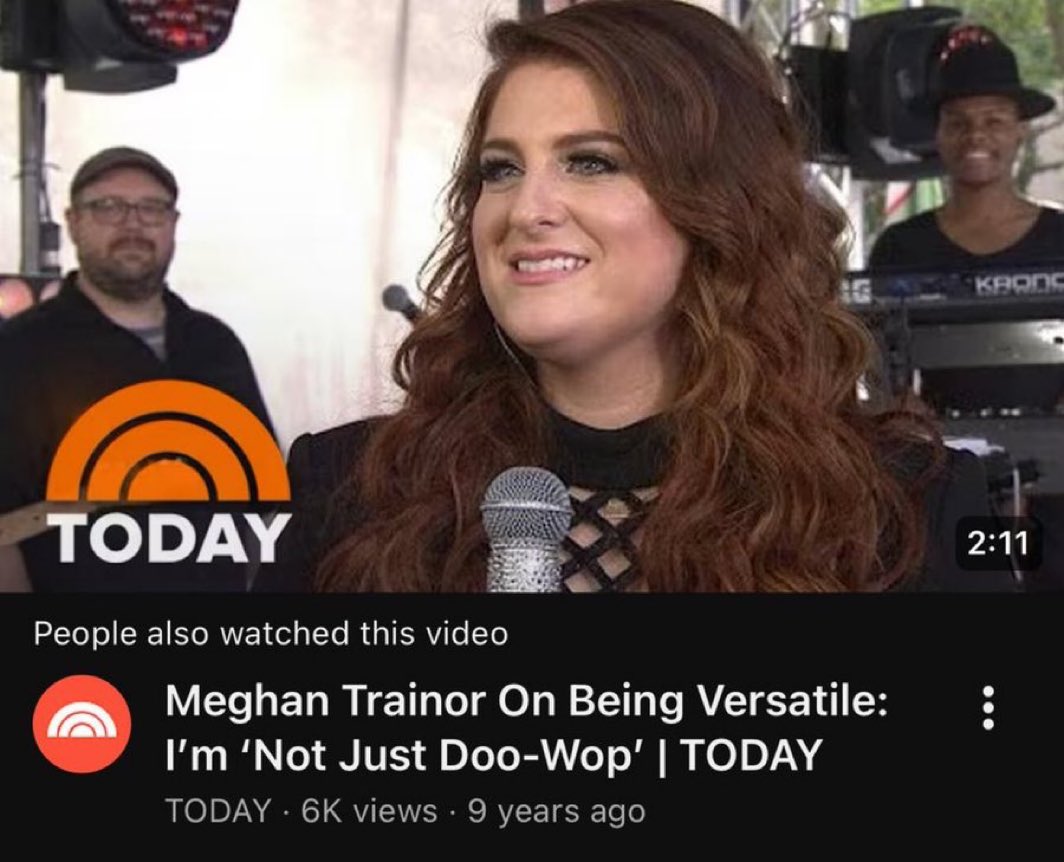 Meghan Trainor News tweet media